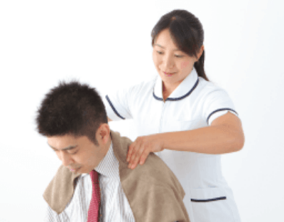 肩こりの施術
